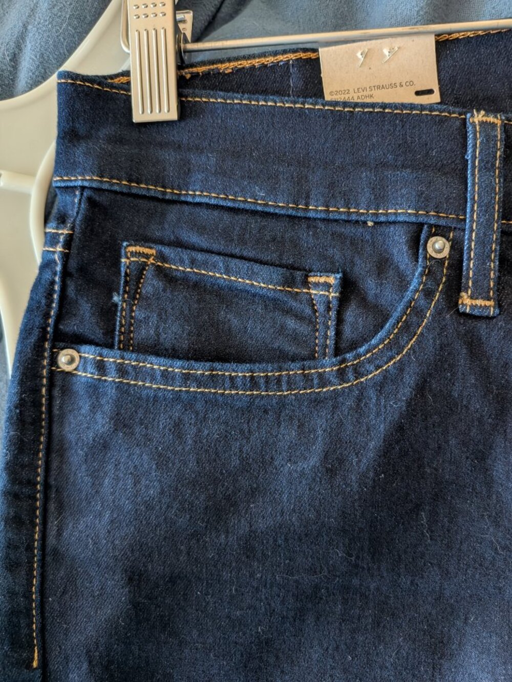 Levi's 311 Shaping Skinny jeans Size 12 Long, W31 L32, NWT - Picture 5 of 6